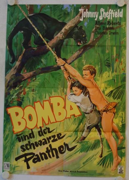 Bomba on Panther Island original release german movie poster